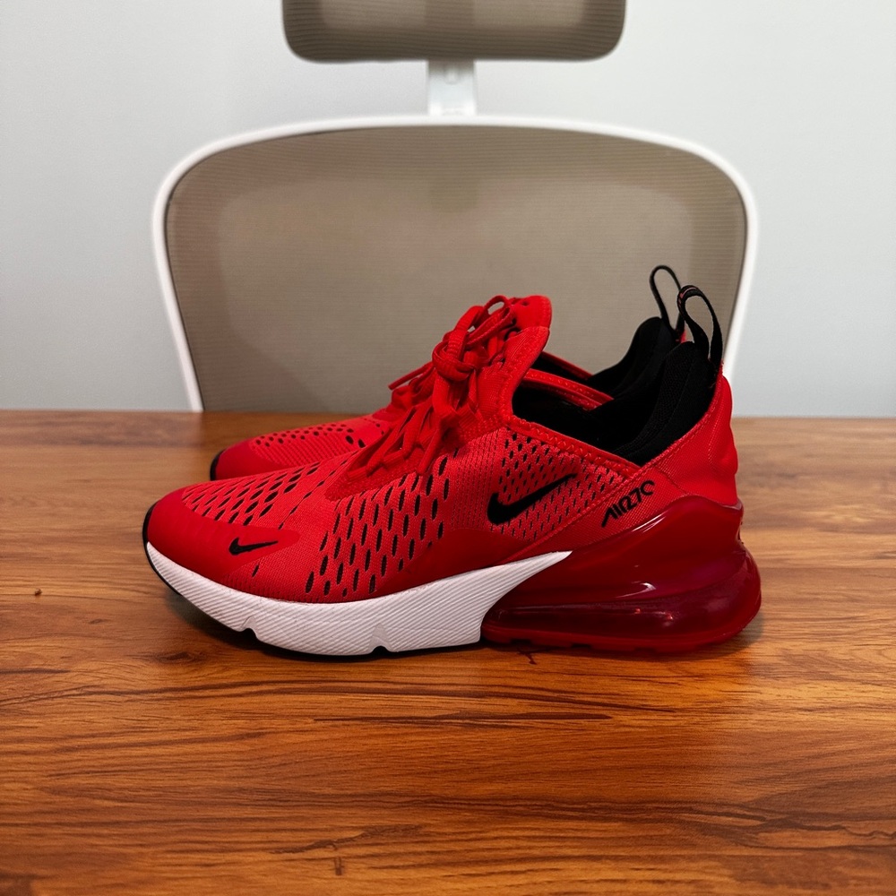 Nike Kids Red and Black Sneakers